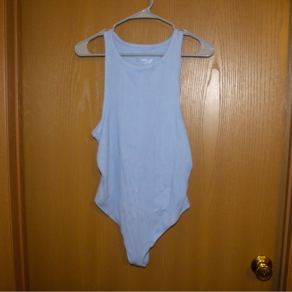 Aerie High-Neck Ruched Bodysuit
